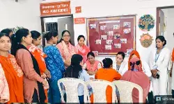 भाषा विवि में लगा हेल्थ अलर्ट कैंप, BMI जांच के साथ मिला डाइट का सही मंत्र