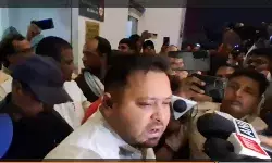 मेदांता पहुंचे तेजस्वी यादव, घायल अनिल यादव का जाना हाल