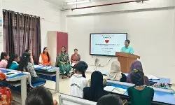 दिल की सेहत से संवरेगा भविष्य: भाषा विश्वविद्यालय में विश्व हृदय दिवस पर स्वास्थ्य जागरूकता व्याख्यान