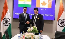 भारत-कनाडा CEPA: 5वें दौर की वार्ता आज से ओटावा में भारत-कनाडा CEPA: 5वें दौर की वार्ता आज से ओटावा में