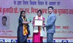 भाषा विश्वविद्यालय की डॉ. नलिनी मिश्रा को मिला ‘उत्कृष्ट शिक्षक सम्मान’ भाषा विश्वविद्यालय की डॉ. नलिनी मिश्रा को मिला ‘उत्कृष्ट शिक्षक सम्मान’