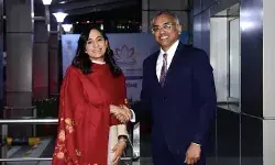 कनाडा की विदेश मंत्री अनीता आनंद दो दिवसीय भारत दौरे पर दिल्ली पहुंचीं