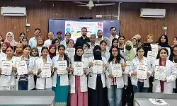 केएमसीएलयू में सात दिवसीय लैबटेक-2026 तकनीकी प्रशिक्षण कार्यक्रम संपन्न; छात्र-छात्राओं ने सीखीं आधुनिक वैज्ञानिक तकनीकें” केएमसीएलयू में सात दिवसीय लैबटेक-2026 तकनीकी प्रशिक्षण कार्यक्रम संपन्न; छात्र-छात्राओं ने सीखीं आधुनिक वैज्ञानिक तकनीकें”