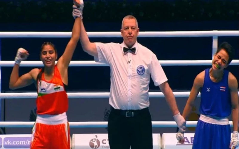 विश्व महिला मुक्केबाजी चैम्पियनशिप के फाइनल में पहुँचीं मंजू रानी