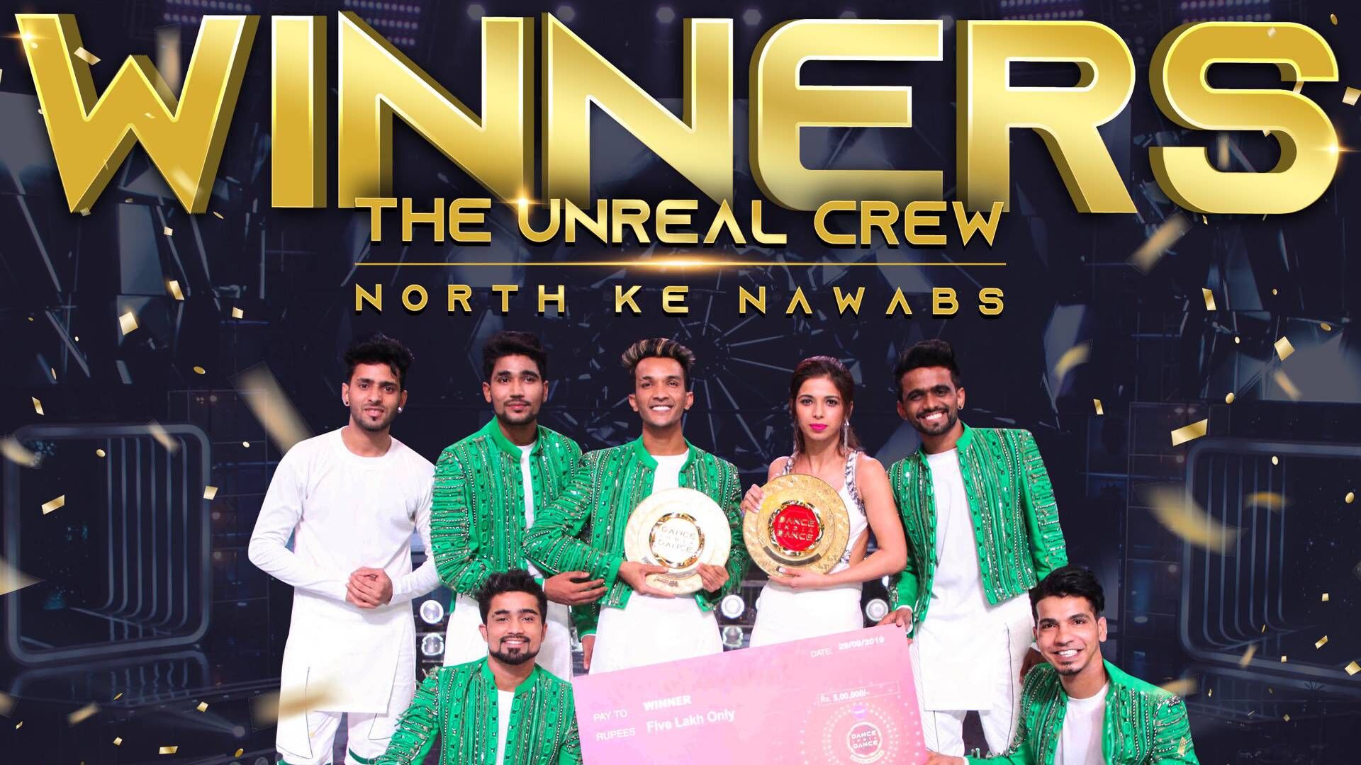 अनरियल क्रू ने डांस इंडिया डांस 7 का खिताब जीता ...