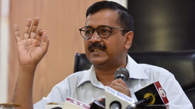 दिल्ली:अरविंद केजरीवाल ने किया प्रेस कॉन्फ्रेंस