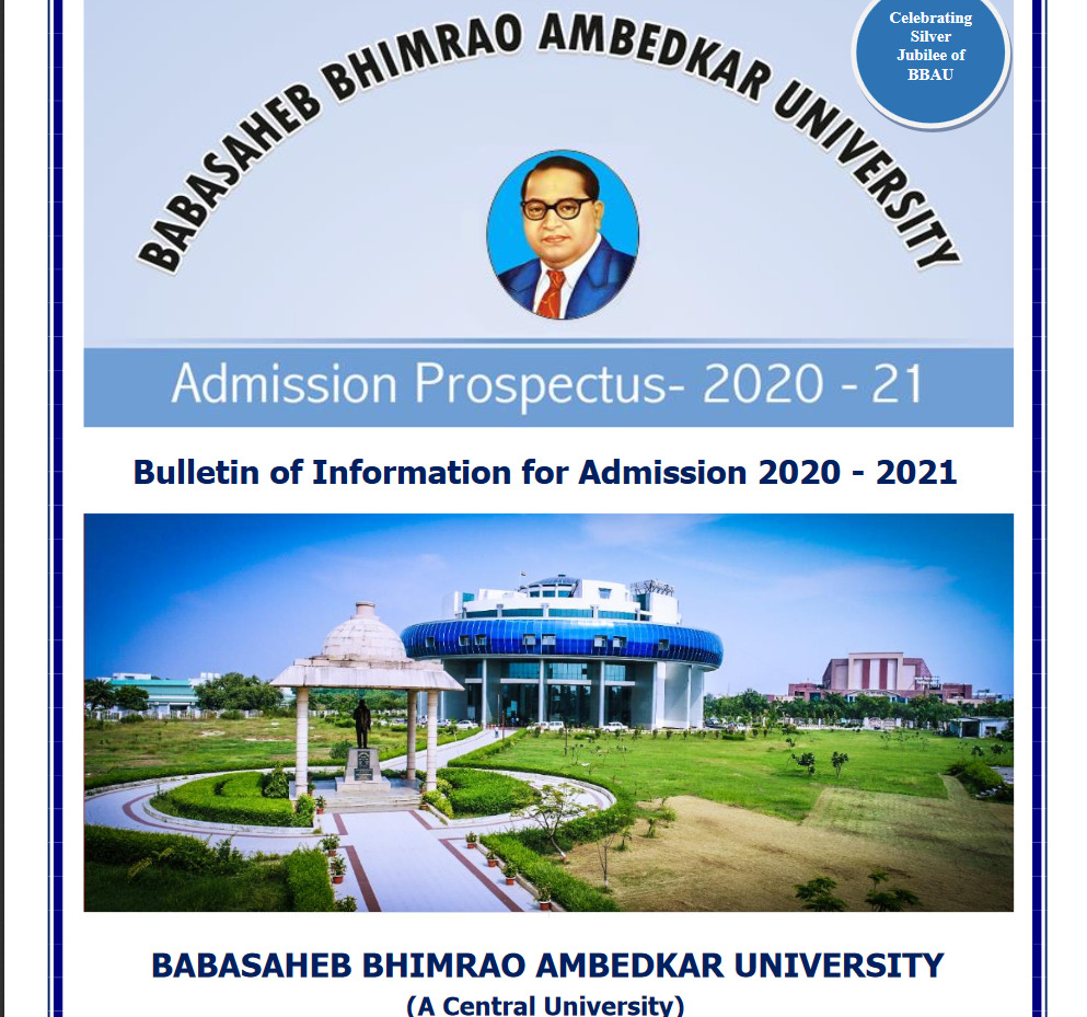 The admission process started in Babasaheb Bhimrao Ambedkar University , Lucknow