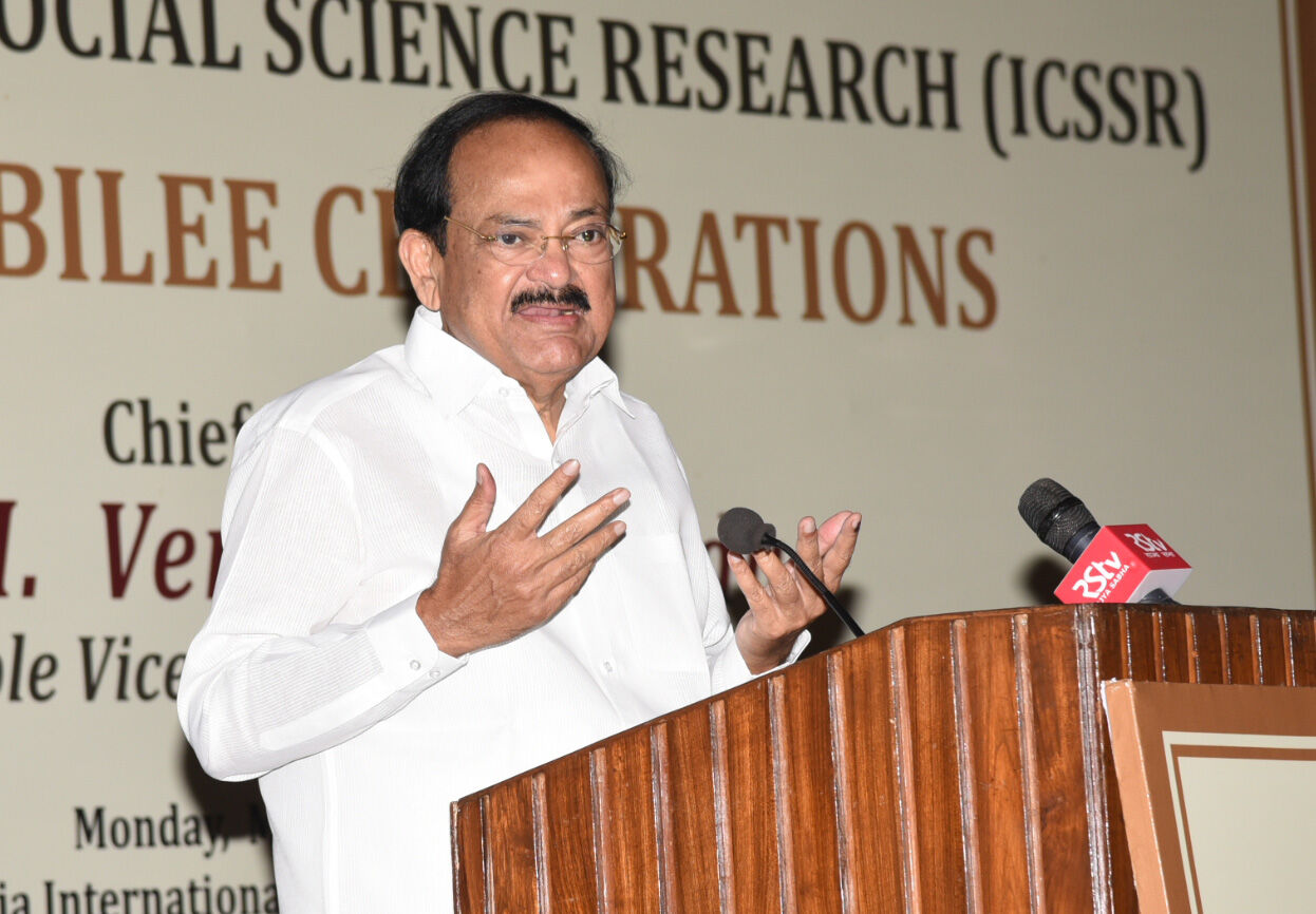 vice  president Inaugurates Golden Jubilee Celebrations of Indian Council of Social Science Research