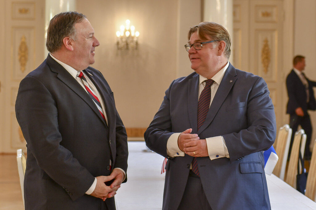 Secretary Pompeos Meeting With Finnish Foreign Minister Timo Soini