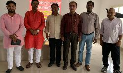 गांधी जी के पत्रकारिता पर हुई चर्चा