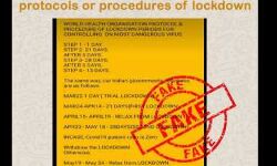 Fact check: WHO ने नहीं जारी किया भारत में Lockdown का कोई प्रोटोकॉल, सरकार ने वायरल मैसेज को बताया फेक