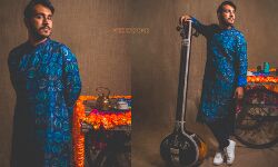 Singer Vee Kapoor collaborates with Bespoke Menswear Designer Saran Kohli