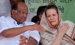 राकपा प्रमुख शरद पवार ने सोनिया गांधी से की मुलाकात