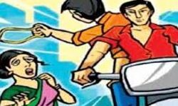 उन्नाव : चोरों के हौसले हुए बुलंद, दिनदहाड़े महिला की लूटी चेन