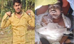 बस्ती में हुई भाजपा नेता की हत्या, लोगों में आक्रोश-