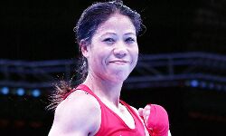 सेमीफाइनल में पहुच कर मैरीकॉम ने रचा इतिहास ...