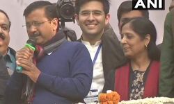 केजरीवाल  ने नई दिल्ली को कहा आई लव यू दिल्ली