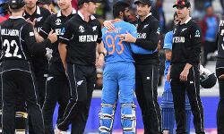 न्यूजीलैंड ने भारत को पांच विकेट से हराकर सूपड़ा साफ़ किया