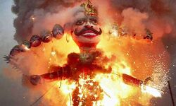 पूरे देश में धूम - धाम से मनाया जा गया  दशहरा का पर्व