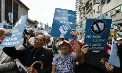people fleeing Hong Kong