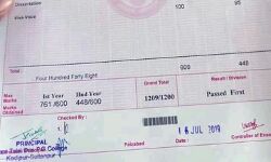 अवध यूनिवर्सिटी में लापरवाही विद्यार्थी को मिला 1200 अंक में 1209 प्राप्तांक