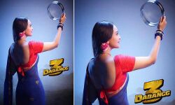 दबंग सोनाक्षी सिन्हा ने मनाया करवा चौथ अपने रज्जो स्टाइल में ......