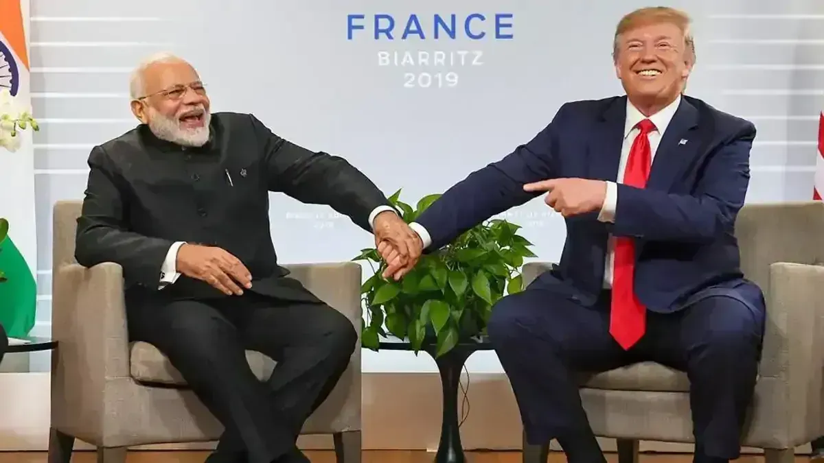 PM Modi not in a good mood says Trump