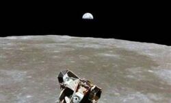 चंद्रयान-2 ने हजारों किलोमीटर दूर से भेजी चांद की पहली तस्वीर
