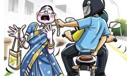 विधानसभा से कुछ दूरी पर दिल्ली में युवती से स्नैचिंग