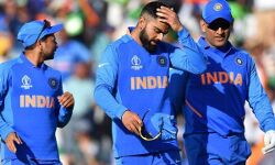 भारत  विश्व कप से बाहर , न्यूजीलैंड फाइनल में