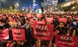 Protesters gone violent in Hong Kong