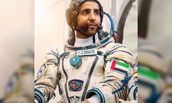यूएई का पहला अंतरिक्ष यात्री पहुँचा स्पेस  स्टेशन