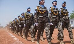 भारतीय महिला सैनिको का कांगो में शांति अभियान शुरू