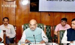 कश्मीर के हालात पर  ग्रह मंत्रालय की हुई बैठक