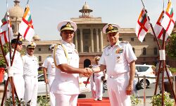 Visit of Vice Admiral Piyal De Silva, Commander of the Sri Lankan Navy