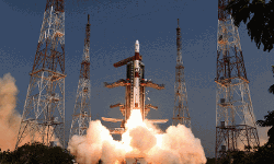 PSLV-C45 successfully launches EMISAT and 28 customer satellites