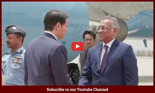 US Secretary of State Marco Rubio arrived in New Delhi on a four-day India visit after a stop in Kolkata.